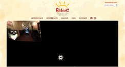 Desktop Screenshot of bolero-bamberg.de